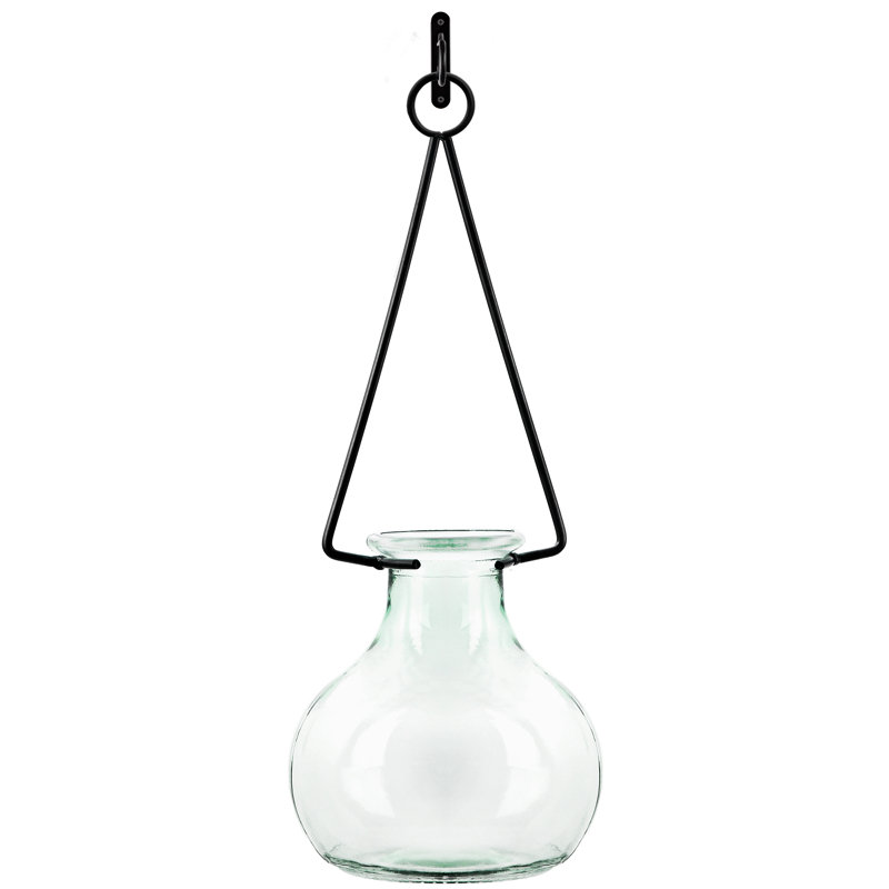 Gracie Oaks Allis Glass Wall Vase & Reviews Wayfair